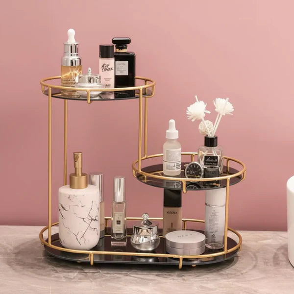 3 Layer Cosmetic, Perfume and Multi-Purpose Storage Rack