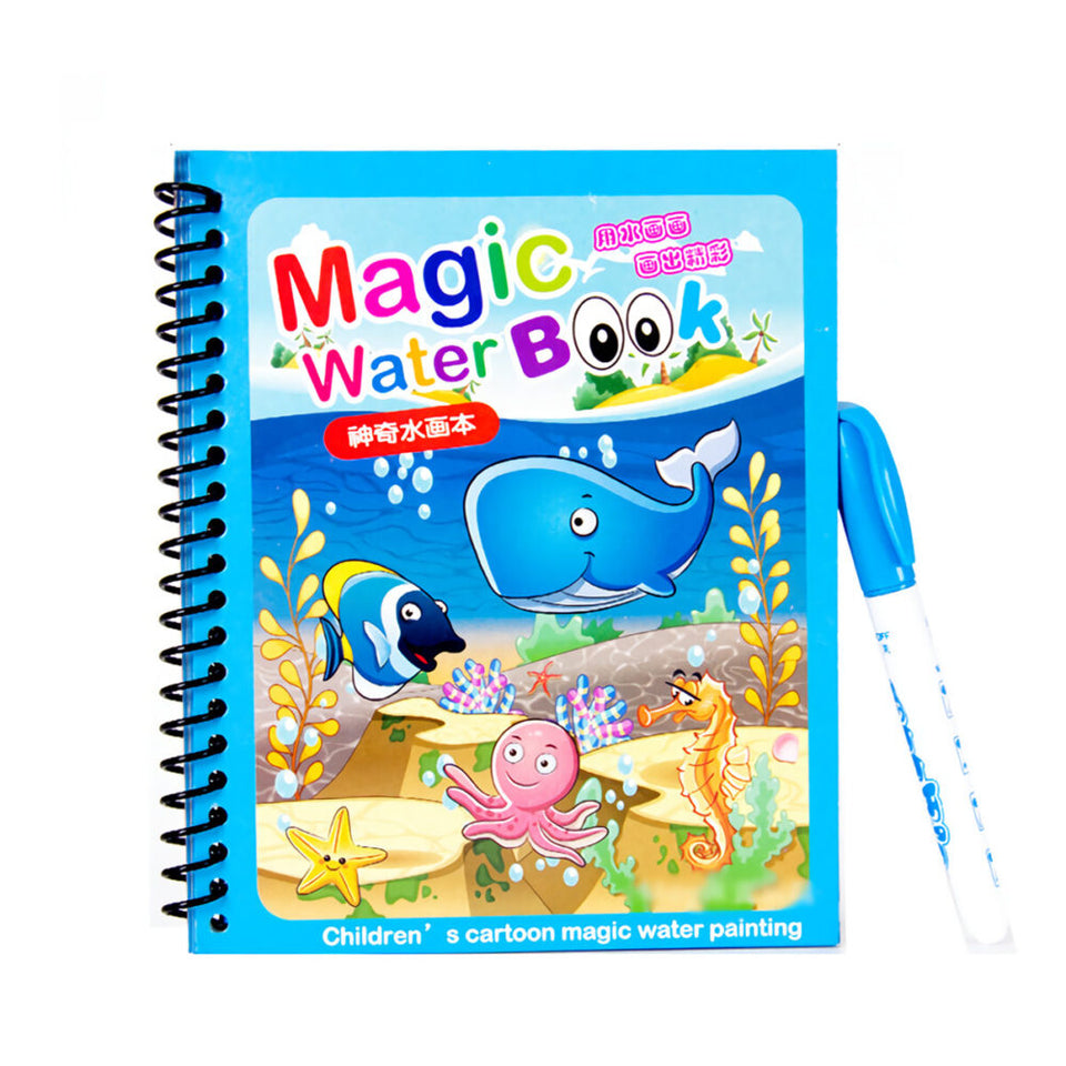 Magic Water Drawing Book for Kids