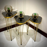 3 Black & White Coffee/Decor Table